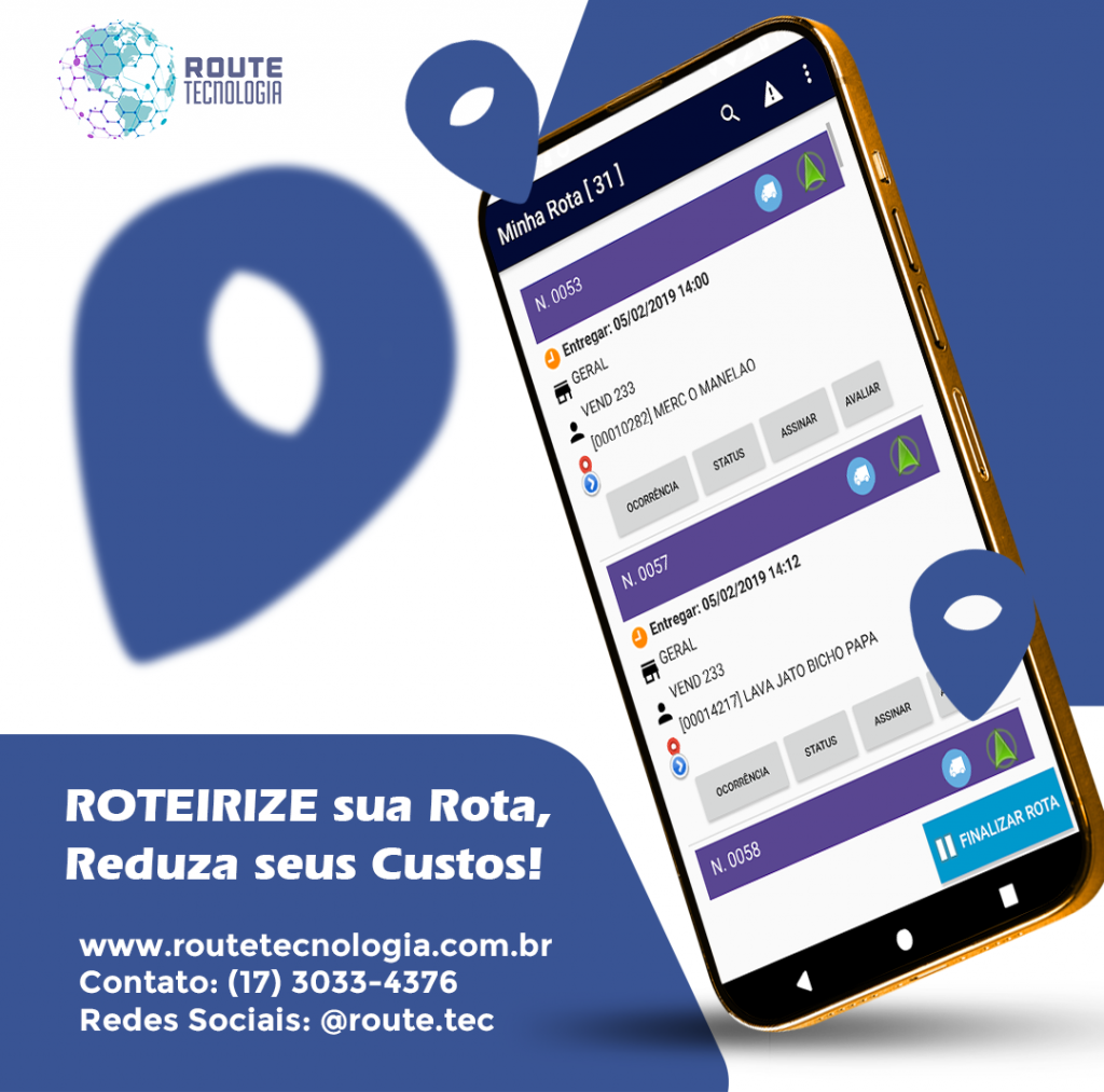 Maximize a eficiência logística a Roteirização da Route Route